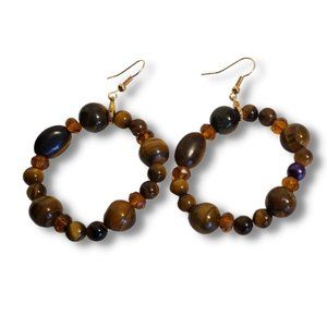 Tiger Eye Earrings